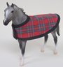 View Item Horse Blanket TARTAN - 1:12 Scale